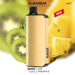 ALIBARBAR INGOT – KIWI PINEAPPLE – 9000 PUFFS