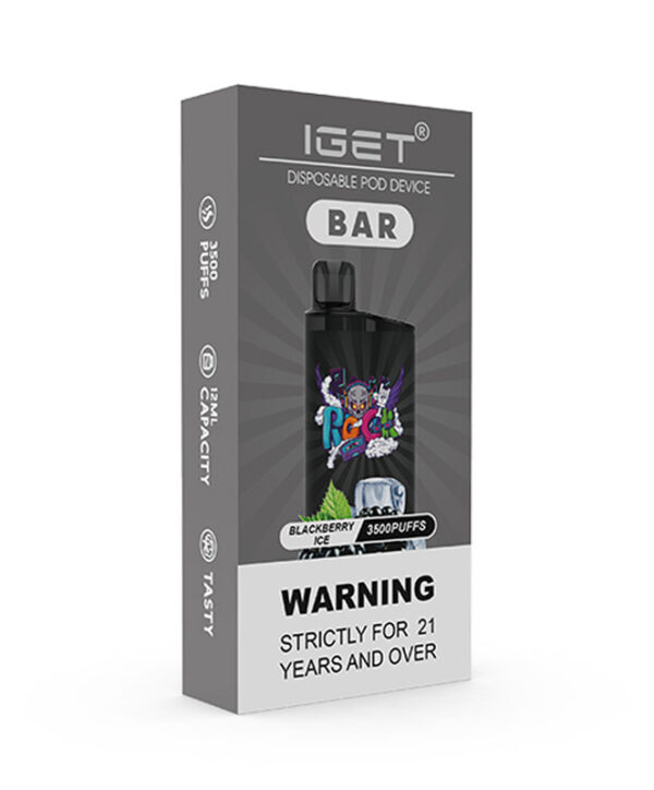 Blackberry Ice IGET Bar