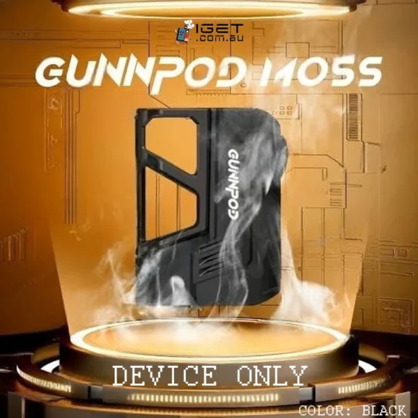 GUNNPOD MOSS – 8000 – “Device Only” – BLACK