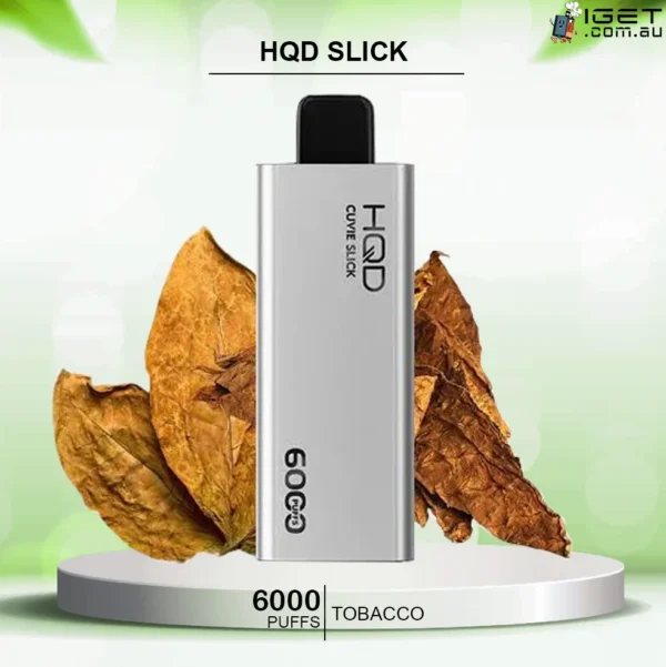 HQD SLICK TOBACCO – 6000 PUFFS