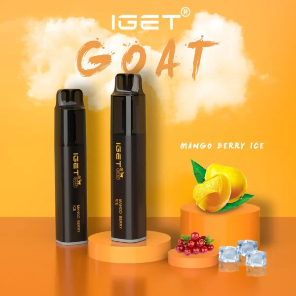 IGET GOAT MANGO BERRY ICE – 5000 PUFFS